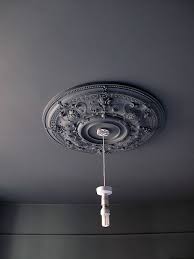 47 Park Avenue Reception 3 Dark Ceiling Ceiling Medallions Ceiling Rose