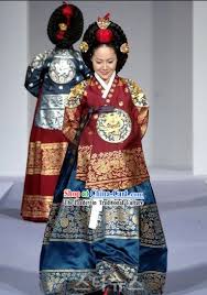 Ancient Korean Palace Empress Costumes And Wig Set Korean Outfits Korean Dress Traditional Outfits