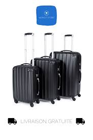 Kit X3 Valise Voyage Bagage X4 Roues Coque Rigide X4 Coloris Neuf Bagage Valise Valise Voyage