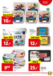 The coffee and excellent skyr cake were served in a reconstructed traditional building. Lidl Tilbudsavis 24 01 2021 30 01 2021 Side 7 Dine Tilbudsaviser