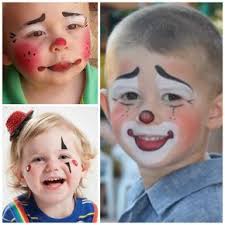 Kinderschminken Clown Kinder Schminken Kinderschminken Clown Schminken Kind