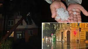 Administrația națională de meteorologie a emis, în urmă cu puțin timp, avertizări nowcasting cod portocaliu și galben de vreme rea în zone din județul cluj. Dh5znkkklhr42m