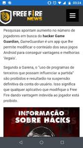 Was tested on a rooted android 10 device using game guardian v99. Free Fire News For Android Apk Download
