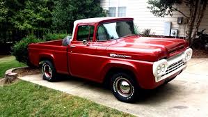 Image result for Red 1960 Truck