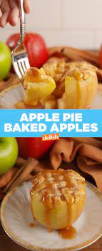 Bye Summer Hellooo Apple Pie Baked Apples Recipe Baked Apples Baked Apple Pie Food