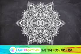 Download Mandala Svg Intricate Mandala Graphic By Artinrhythm Creative Fabrica