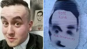 Student election hopeful forced to remove campaign posters over resemblance  to Nazi leader