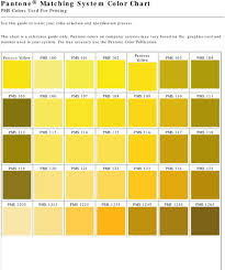 Pantone Matching System Color Chart Pms Colors Used For