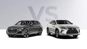 If you can forego resale value, the audis will drive better. 2020 Audi Q7 Vs 2020 Lexus Rx In Montreal By Spinelli Lexus Lachine In Lachine Quebec