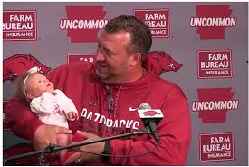 Looking at his family backgrounds, bret is a white. Bielema Becomes Daddy B