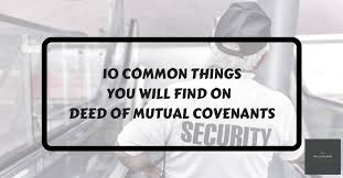 Definitions (a) the expression musical works shall mean any musical work whether now existing or hereafter composed and such works (if any) as are associated with any musical works and shall include 10 Common Things You Will Find On Deed Of Mutual Covenants Mylegalweb