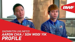 Maybe you would like to learn more about one of these? Badminton Unlimited Aaron Chia Soh Wooi Yik Profile Bwf 2020 Youtube