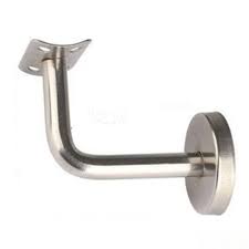 The number of brackets will depend on the. 4 Piece Handrail Brackets For Wall Mounted Handrail Balustrade Stair Rail Bracket Bannister Wall Fixture Support Brush Chrome Brackets Aliexpress