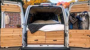 The ford transit connect is a compact mpv version of the full size ford transit panel van. Diy Tiny Van Time Lapse Ford Transit Connect Camper Conversion In 6 Minutes Youtube