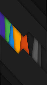 Black Rainbow Colors Abstract Best Wallpapers Android Wallpaper Images Hd Android Wallpaper