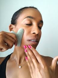 Rose Quartz & Jade Gua Sha Tool