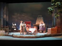 Scenic Charge Artist Dancing At Lughnasa Josh Blum Scenic Artist And Designer Scenic Design Scene Design Stage Design