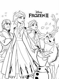 Frozen tells the story of two ice queen sisters elsa and anna who are pretty and lovely . Kids N Fun Com 12 Coloring Pages Of Frozen 2