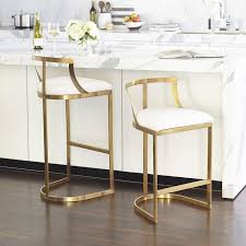 Gold Stools For Kitchen Island