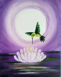 Beautiful Bird Paintings On Canvas Hummingbird Hummingbird Painting Birds Painting Painting Canvases