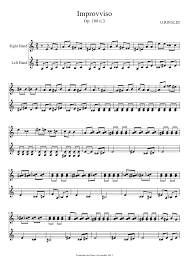 As you begin to learn to play the guitar, you want to find sheet music for the songs you want to play. Improvviso Sheet Music For Piano Piano Duo Download And Print In Pdf Or Midi Free Sheet Music Musescore Com