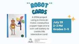 STEM Robot Pinwheel Interactive Cards