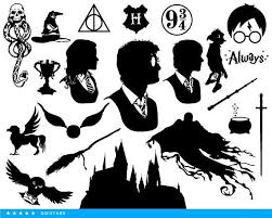 Harry Potter Svg Harry Potter Clipart Hogwarts Svg Harry Potter Drawings Harry Potter Stickers Harry Potter Silhouette