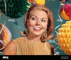 Head shot gold earrings hi-res stock photography and images