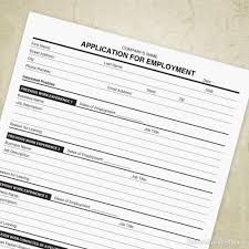 application for employment printable now hiring form job etsy denmark
