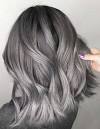 Ombre Short Gray Hair