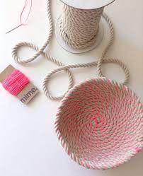 Coil Rope Bowl Tutorial And Materials Woven Rope Basket Making Kit And Instructions Diy Candles Soaps Velas Y Jabones Bricolaje Y Manualidades Cuerda