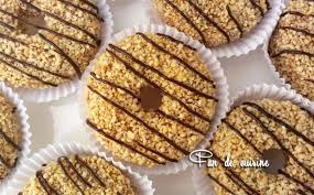 Sable Au Halwa Turc Et Cacahuetes Bnina Yummy Cookies Food Middle Eastern Desserts