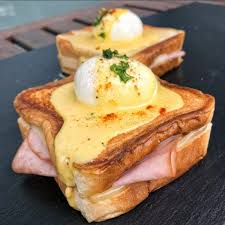 Eggs Benedict Ham And Cheese Recipe Ham And Cheese Food Cheese Recipes