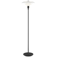 Modern floor lamps by artemedie, flos, foscarini, modernica, achille castiglioni, jasper morrison, philippe starck, nelson. Louis Poulsen Ph 3 1 2 2 1 2 Floor Lamp Metallised Black Finnish Design Shop
