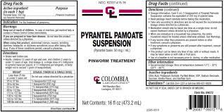 Check spelling or type a new query. Pyrantel Base 50 Mg Ml Pinworm Treatment