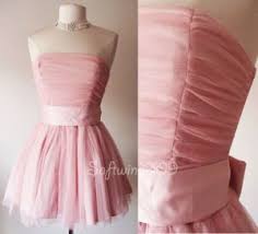 Nwt Forever 21 Pink Ballerina Strapless Cocktail Dress Cocktail Dress Dresses Blush Bridesmaid Dresses