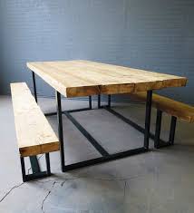 Reclaimed Industrial Chic 6 8 Seater Dining Table Bar Cafe Dining Table 8 Seater Dining Table Restaurant Furniture