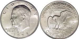 Eisenhower Dollar Value Coin Helpu