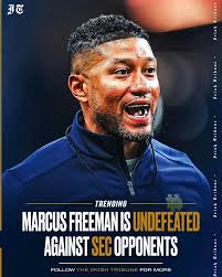 Notre Dame Football Team's Performance Against SEC Opponents