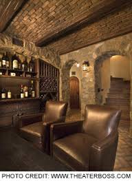 Who knew plywood could be so classy? Cool Man Cave Ideas