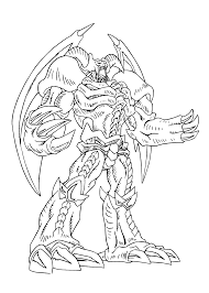 Yu Gi Oh Anime Coloring Pages For Kids Printable Free Monster Coloring Pages Coloring Pages For Kids Skull Coloring Pages