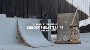 The olympic games were held there in 1979 and creative architecture was built around the entire stadium. How To Diy Concrete Quarter Pipe Under 50 Youtube