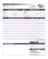 Invoice Template Excel 2010 Edel Alon