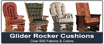 Use the drop down menu to select the color for your custom made cushion set. Replacement Glider Rocker Cushions Glider Rocker Cushions Glider Rocker Glider Replacement Cushions
