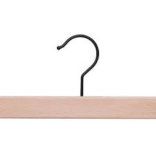 View the range of be dutch clothes hangers below. 10 Wooden Hanger With Black Clamps 42 Cm
