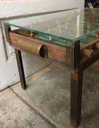 Antique Foosball Coffee Table On Chairish Com Diy Coffee Table Coffee Table Diy Table