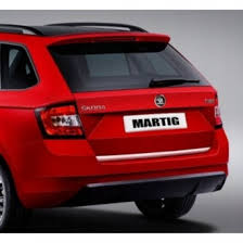 V čr se oficiální prodej spustil 11. Skoda Fabia Iii Kombi Nj5 Chrom Zierleiste Heckleiste 3m Tuning Chromleiste Heckklappe