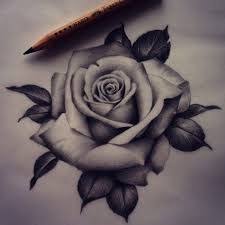 Image Result For Three Black And Grey Roses Drawing Tattoo Rose Drawing Tattoo Realistic Rose Tattoo Tattoos