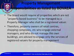 Upon meeting these requirements, you can proceed to register as a registered property valuer one of the most affordable property management courses in malaysia offers unique study. The Property Manager S Responsibility Ppt Download