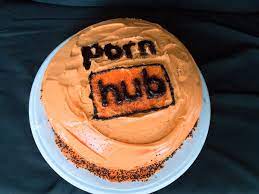 Porn hub cake